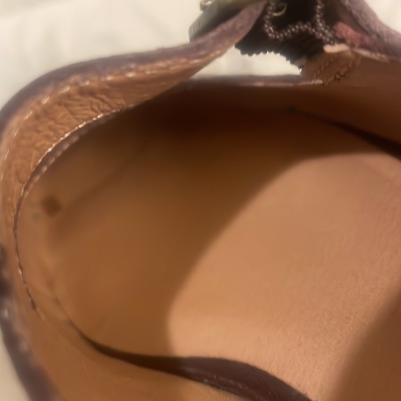 Madewell Freya Platform Chunky Lugsole Mary Janes in Dark Cabernet - Picture 10 of 11